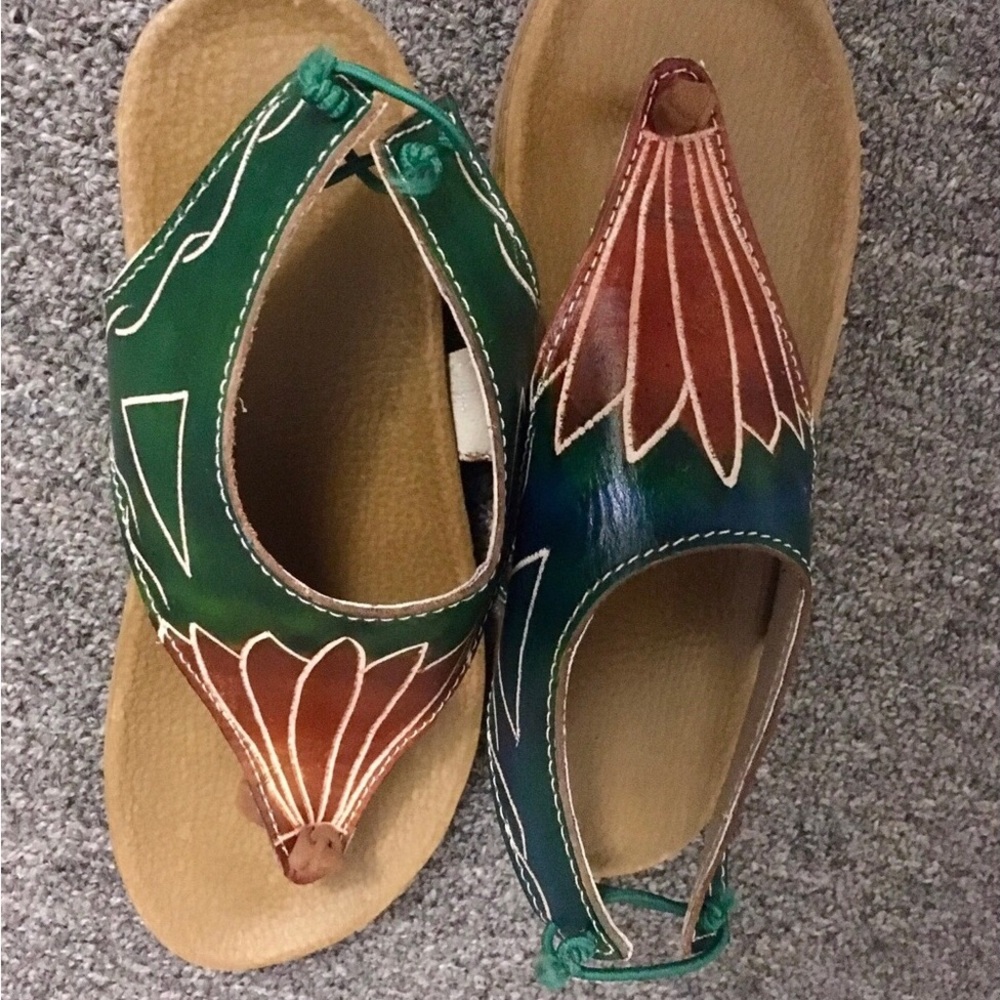 Vintage  Exquisite Boho Sandals 🌈🌈🌈🌈🌈🌈🌈🌈